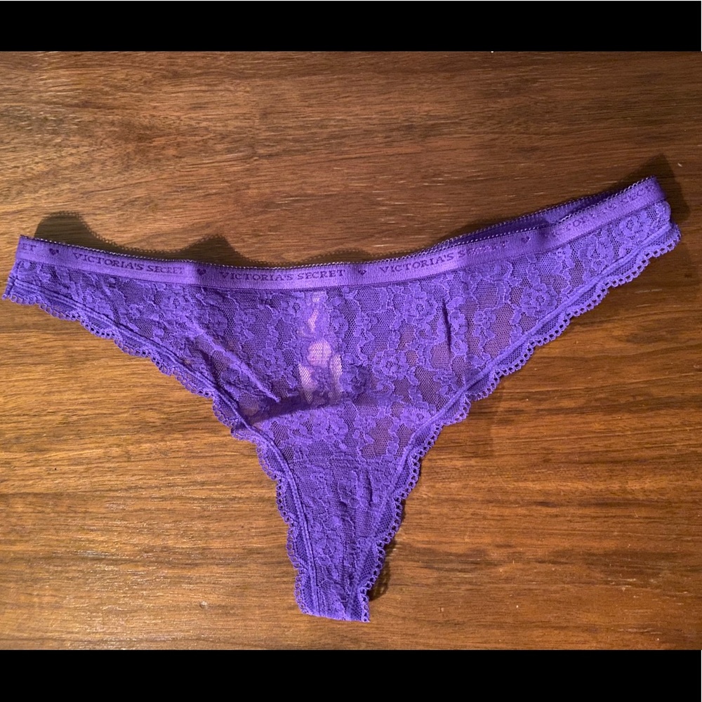 Victoria’s Secret Lace Thong.